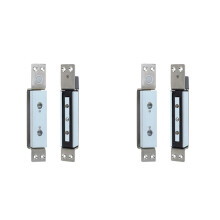 2X Embedded Electromagnetic Shear Lock Concealed Electric Magnetic Door Lock with Delay for Access Control Systems