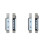 2X Embedded Electromagnetic Shear Lock Concealed Electric Magnetic Door Lock with  Delay for Access Control Systems 1