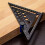 Triangle Ruler 7inch Aluminum Angle Protractor Speed Metric Square Measuring Ruler for Building Framing Tools Gauges 2