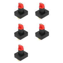 5X Interruptor de Corte Rotativo de Desconexão de Bateria Mestre 300A para Marinho, Iate, Carro, Caminhão, Trailer, Van