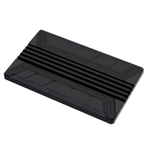 2Pcs NVMe M.2 MKEY SSD  Array Expansion Adapter Card PCIe Split Card Heatsink for Speeding 1