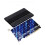 2Pcs NVMe M.2 MKEY SSD  Array Expansion Adapter Card PCIe Split Card Heatsink for Speeding 7