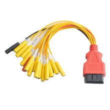 Universelles OBD-Starthilfekabel, 16-Polig, Stecker, Fahrzeugfehlerdiagnosegerät, Steuergeräte-Starthilfekabel, Stecker
