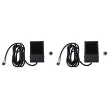 2X 3 Pins Foot Pedal Power Controller Hands-Free for TIG ATGW Plasma Cutting Cutter Spot(3 Pins)