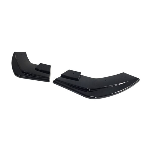 Car Rear Bumper Side Splitters Side Diffuser Exhaust Trim Splitters Accessories for  1 Series M Pack F20 2015-2019 2
