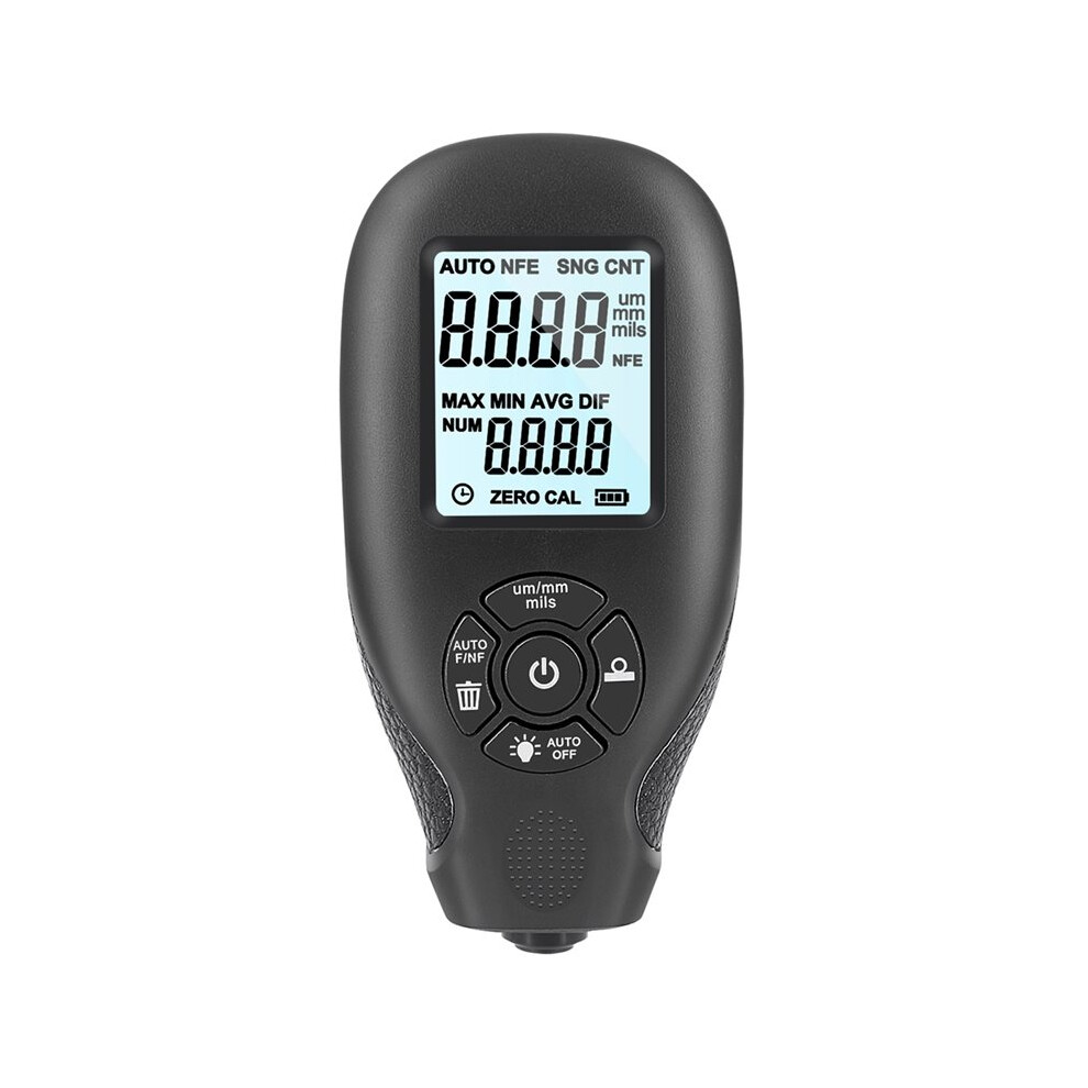 Coating Thickness Gauge Automotive Paint Film Tester Lcd Display Manual Paint Thickness Gauge Measuring Tool 6033228945529