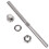 Terminal de Encaixe de Extremidade de Tensão de Parafuso Roscado Swage para Trilhos de Cabo para Trilhos Cabo de Deck de 1/8 Polegadas, para Poste de 5