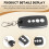 Garage Door Remote Control 433MHz Wireless Rolling Gate Controller for Garage Hand Transmitter 3