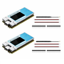 2PCS Mesh Node T096 Devboard voor Meshtastic NRF52840 Tracker LoRa Node SX1262  voor Meshcore voor LoRaWAN 863-928MHz