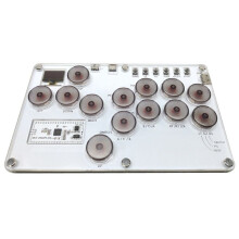SKY2040PLUS 13-Key Arcade Game Controller Hitbox Street Fighter Controller Rodless Game Combat Stick Mechanical Button B