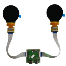 2.1 Inch Round Display Dual IPS Screen 480x480 Double Circular LCD Module Home SPI RGB Interface 2nd Development