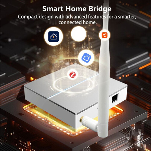 Tuya Zigbee3.0  Gateway Hub Wired Gateway Bridge with Antenna for  Home Bridge Wireless Remote Controller 1