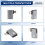 4K OTG Cable Adapter Power Supplied Micro-USB to USB with Angle Design. Suitable for Tablet, TV(Left) 6