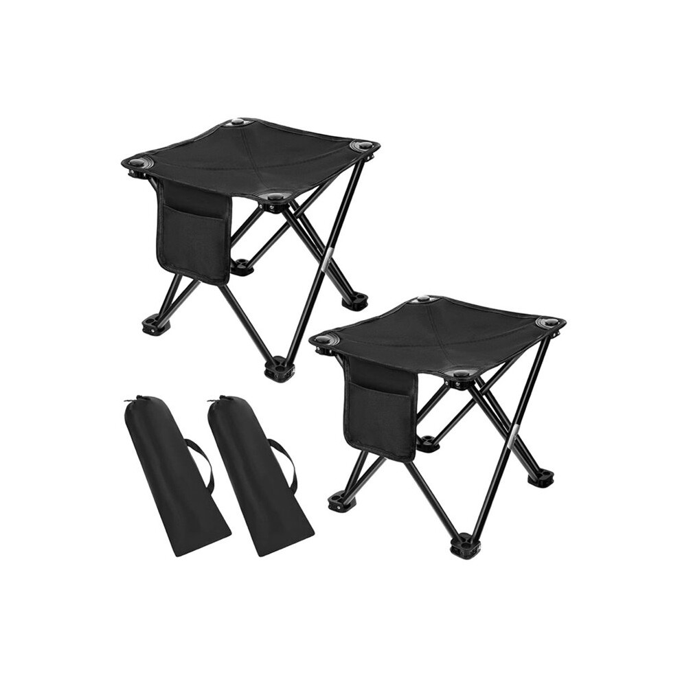 2 Pack Camping Stool Portable Folding Stool Camping Stools For Outdoor Gardening And Beach Hiking Fishing 6032697258819