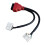 16 Pins OBD2 Adapter for  Dedicated Cable Harness 12P+20P Double  Conversion  for  3 and Y 1