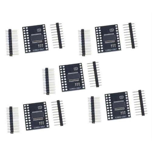 5 Modules D'Interface Série MCP23017 Bidirectionnels 16 Bits avec Extension D'E/S I2C (Port Série I2C Vers E/S)