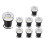 8Pack 3W Underground Garden Path Spotlights Embedded Underground Lights 85-265v Waterproof Garden Underground Lights 1