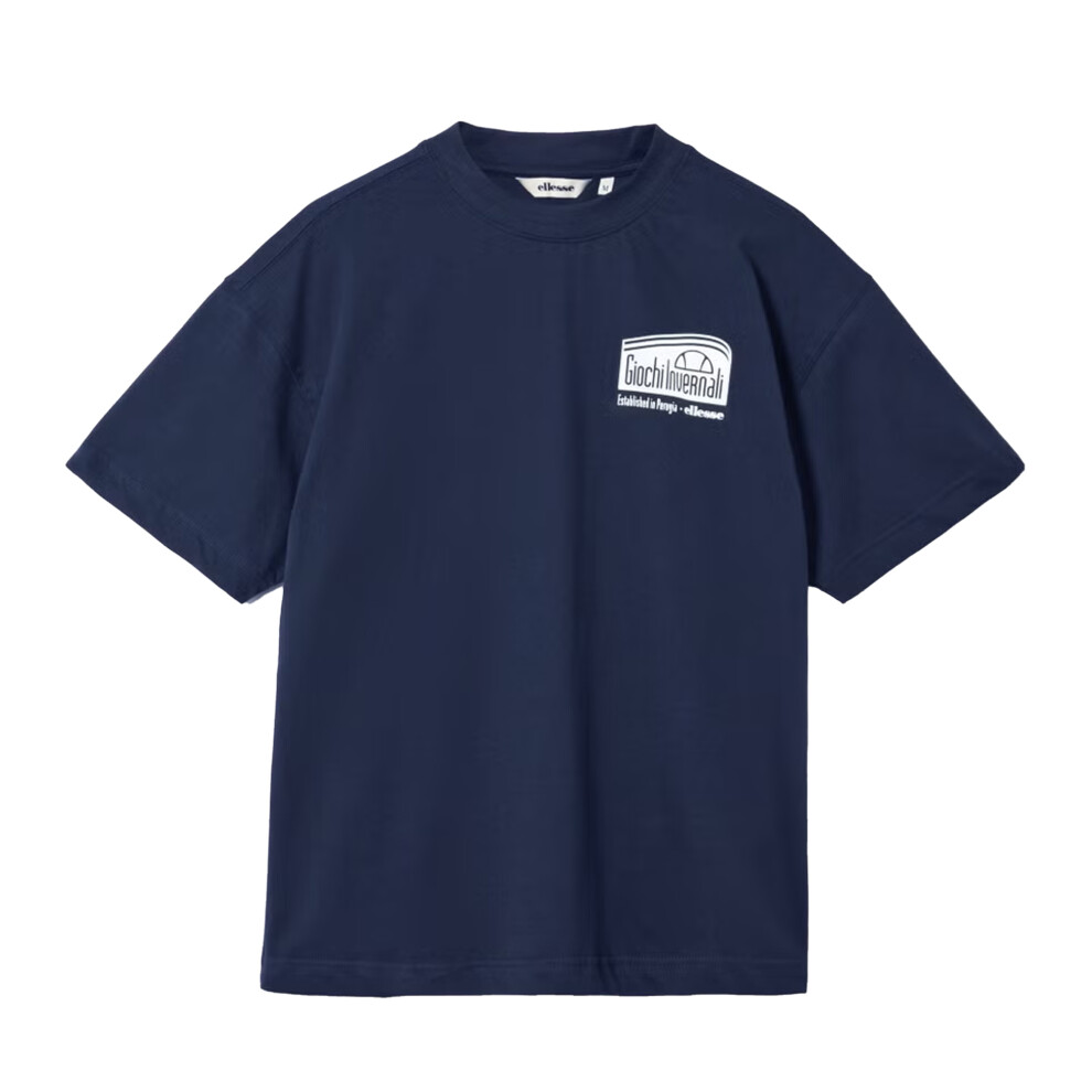 Ellesse (S, Navy) Mens Suaven T-Shirt Blue,Multicoloured