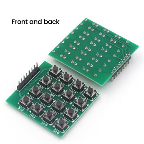 10PCS 4x4 Matrix 16 Keypad Keyboard Module 16 Button Mcu for 2