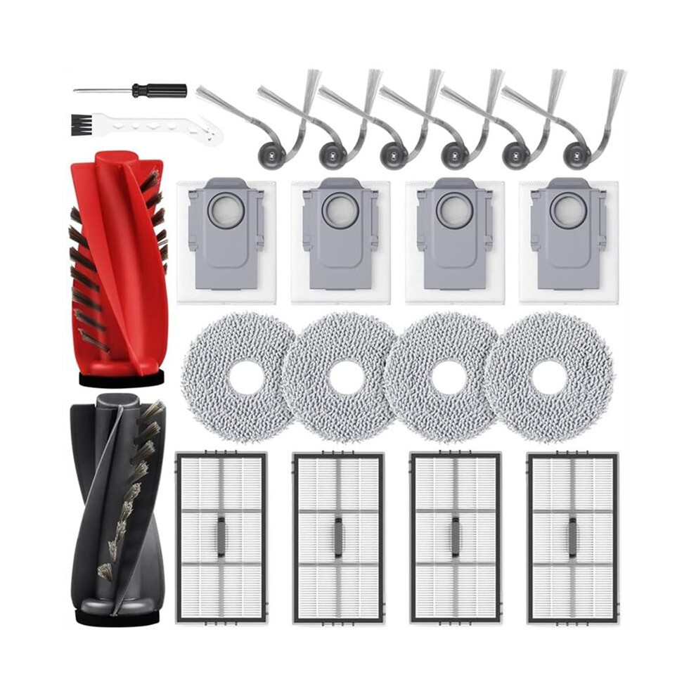 Replacement Accessories For Saros 10R / Qrevo Curvx/Saros 20 Robot Vacuum Replacement Parts 4713396167344