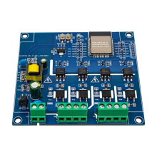 Carte de Développement ESP 32 à Quatre Canaux avec Sortie à Thyristors BT137S et Alimentation Secteur