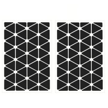 2PCS Reflective Sticker, Self-Adhesive Reflective Sticker for Scooters Strollers Motorcycles Safety Reflectors