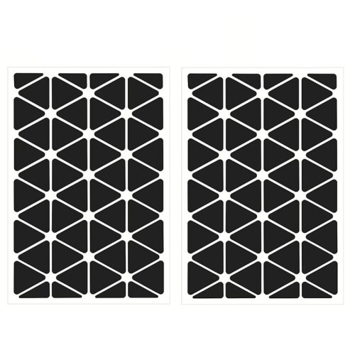 2PCS Reflective Sticker, Self-Adhesive Reflective Sticker for Scooters Strollers Motorcycles Safety Reflectors