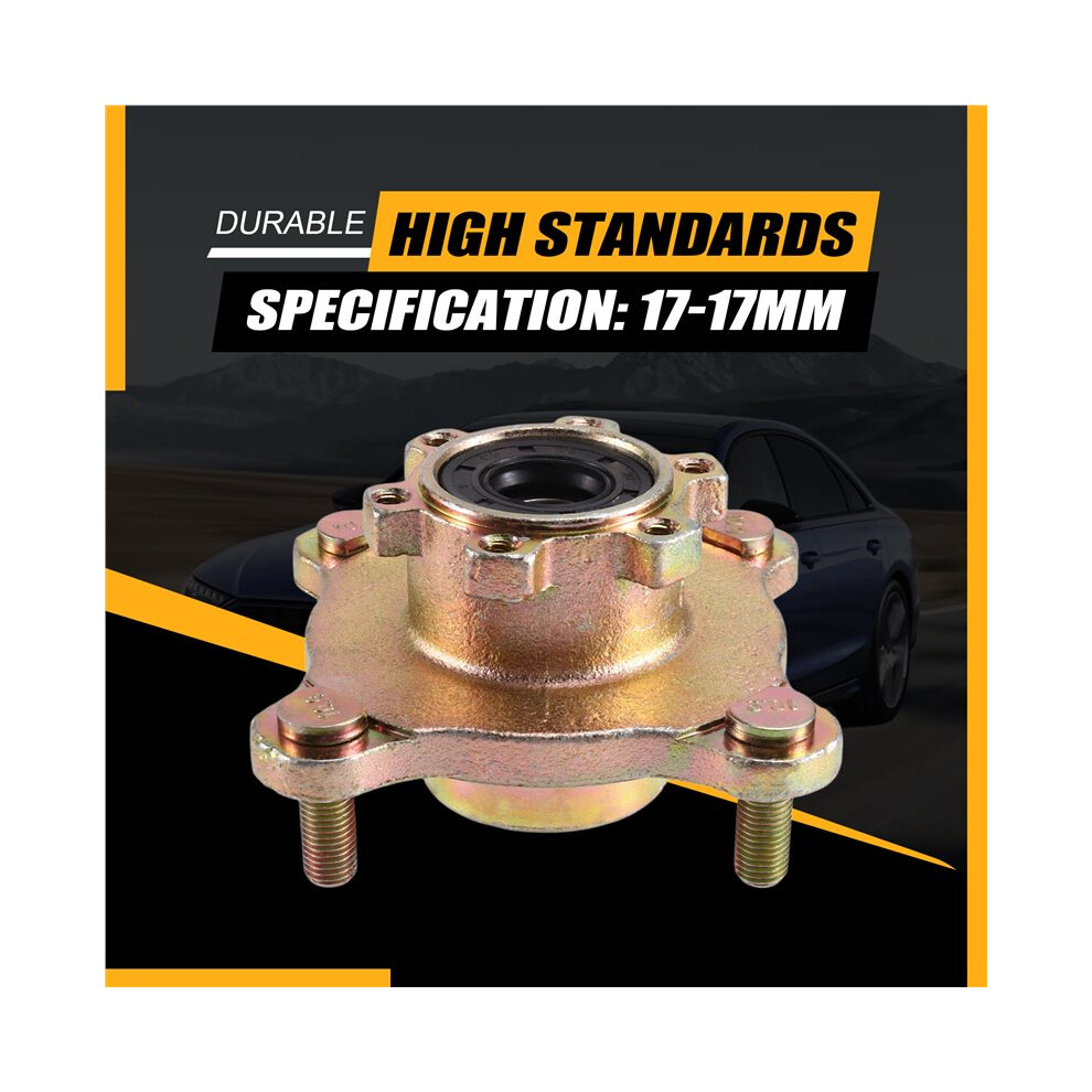 110Mm 4 X M10 Stud 17-17Mm Front Brake Disc Wheel Hub For Buggy Atv Go Kart Utv Cart Quad Bike Accessories 6032751600721