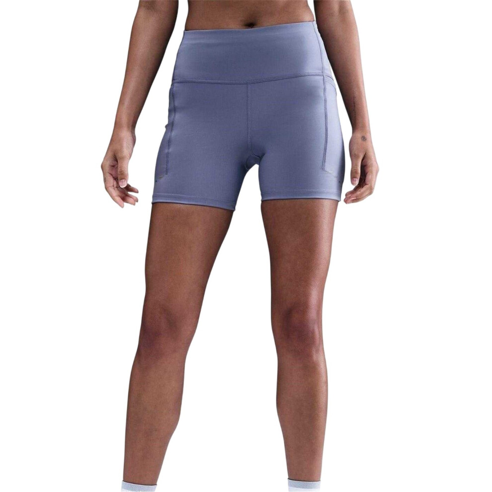 Nike (10 Uk, Indigo) Womens/Ladies Swift Running Shorts Multicoloured