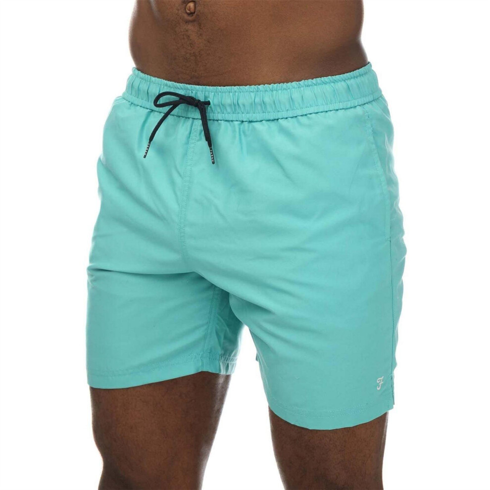 Farah (Xxl, ) Mens Owen Swimming Swim Shorts Green