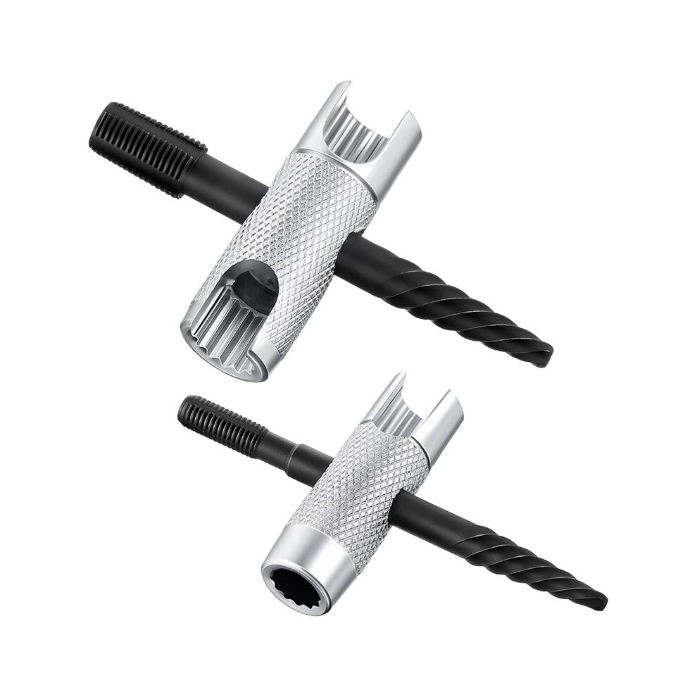 2 Pcs Grease Zerk Fitting Tool Grease Fittings Assortment With Removal Tool Fit 1/4"-28 Sae, 1/8"-Npt,M10x1 M8x1 And Hex 6033335429561