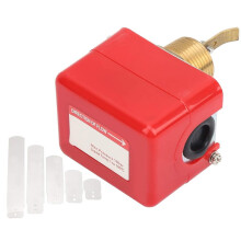 HFS-25 1 Inch Schroefdraad Peddeltype Vloeistofwaterschakelaar AC220V 15A met Peddels, Schakelaar