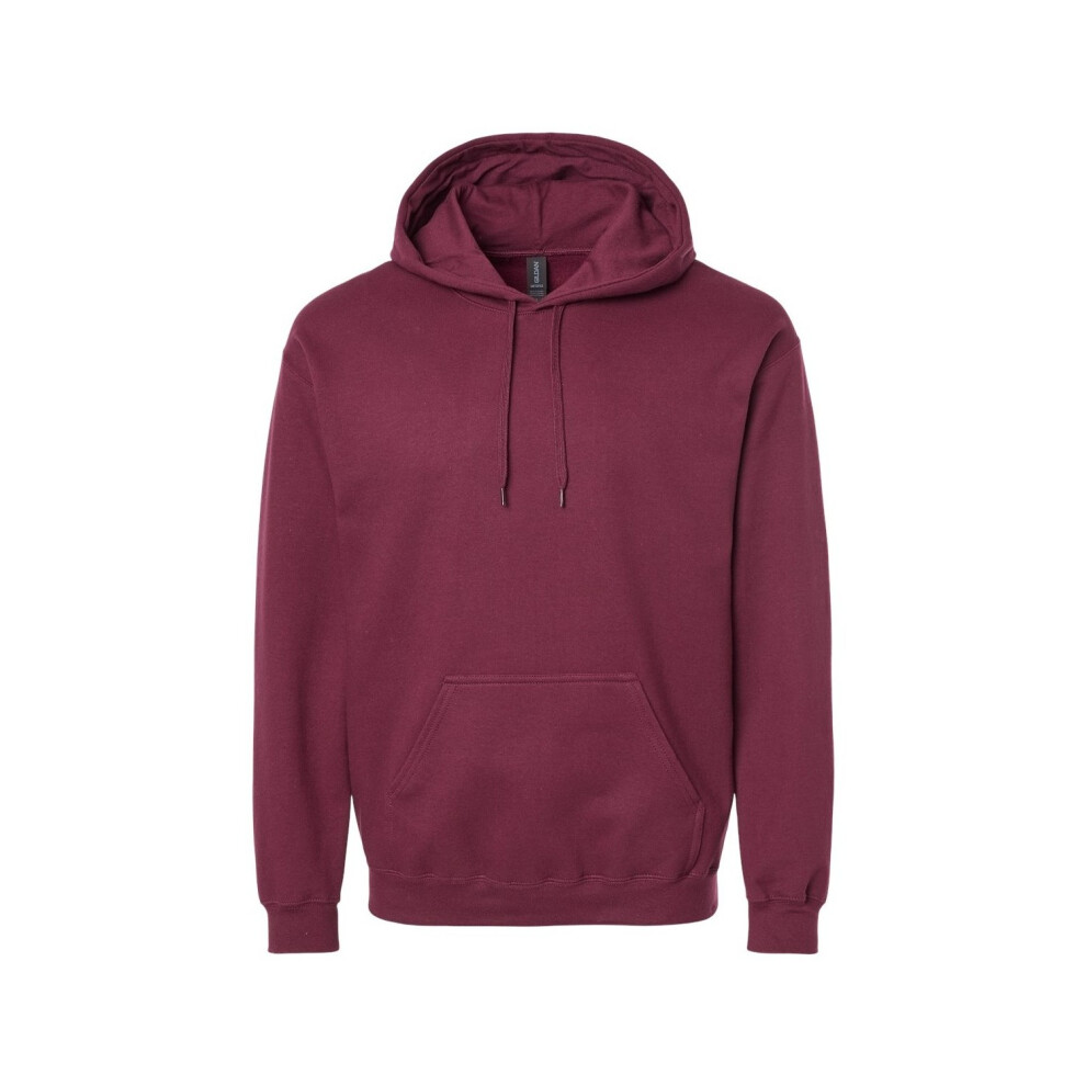 Gildan (3Xl, Maroon) Unisex Adult Softstyle Fleece Midweight Hoodie Multicoloured