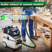 Universeller Staubsaugerschlauch für CT 15/25/26/36/48 & /MIDI (Ab Baujahr 2019) für Schleifmaschinen und Tauchsägen
