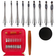 Interchangeable Aluminum Crochet Hook Set Ergonomic Handle Detachable Crochet Sweater KnittingNeedles 3.5mm-8.0mm
