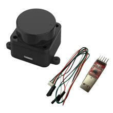 D800 Lidar-Kit med Skanningslaserradarsensor LDROBOT STL-27L 25M DTOF för Robotkartläggning och Hinderundvikning