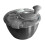 Salad Spinner Fruit Spinner Filter Home Kitchen Salad Spinner, Lettuce Spinner, Fruit Washer Milky Liner 1