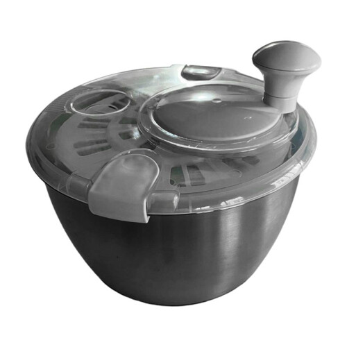 Salad Spinner Fruit Spinner Filter Home Kitchen Salad Spinner, Lettuce Spinner, Fruit Washer Milky Liner