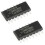 74HC161D SOIC-16 Preset Synchronous 4-Bit Binary Counter IC, High-Speed Logic Chip, Serial/Parallel Load,2PCS 1