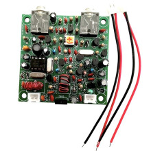 Kit Émetteur-Récepteur CW 1,8 W (Radio Ondes Courtes) 7,023 MHz, Conception à 3 Étages avec Amplificateur Haute Fréquence 2SC3355