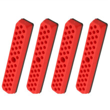 Porte-Embouts MagnĂ©tique Hexagonal pour Embouts de Tournevis de 6,35 mm (1/4 Pouce) avec 37 Trous, IdĂ©al pour Ranger les Outils dans une BoĂ®te Ă