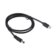 USB-C-auf--Verlängerungskabel (5,5 X 2,1 mm, 12 V, 3 A, 1 M) mit PD-Unterstützung für Tablets, Laptops, Externe Monitore und Router