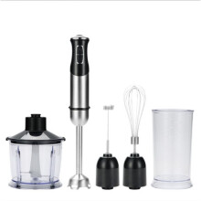 5-in-1 Stainless Steel Immersion Blender Set, Home Handheld Electric Stirrer for Food and Baby Meal Preparation EU PLUG