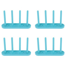 4pcs Magnetic Sewing Machine Bobbin Holder Spool Storage Rack with Strong Magnetic Base for Organized Accessibility