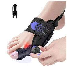 Verstelbare Hallux Valgus Corrector voor Dames en Heren, Orthopedische Teenspalk voor de Grote Teen, Dubbele Correctie Separator