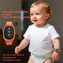 Portable Kids Bedwetting Alarm Wireless USB Rechargeable Wearable Vibration Reminder for Elderly Baby Orange