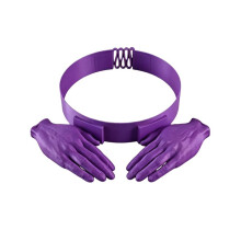 Freihändiger Sonnenschutzhut mit Handfläche, Stirnband, Handflächenförmiger Sonnenhut für Strand, Grillen und Outdoor-Aktivitäten E