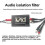 RCA Audio Isolator 3.5mm Professional Computer Amplifier Noise Canceller Car Audio Current Acoustic Interference Filter 9