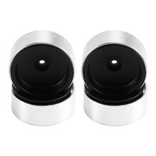 4 Stück Metall-Beadlock-Felgen (1,3 Zoll) für 1/24 für Axial SCX24 FMS24 1/18 TRXS TRX4M RC Crawler-Cars, Metall-Radnaben