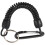 Key , with carabiner and spiral cable, 13 cm, random color 5